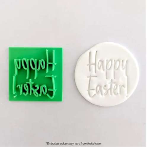 Cookie Stamp Embosser - Happy Easter! - Click Image to Close